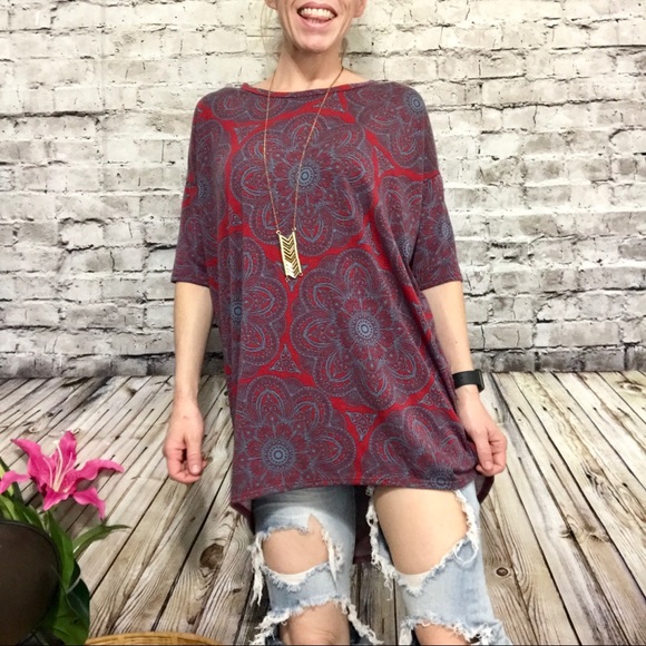 ‼️NWOT Lularoe High Low Irma Tunic Tee‼️ - Picture 7 of 8